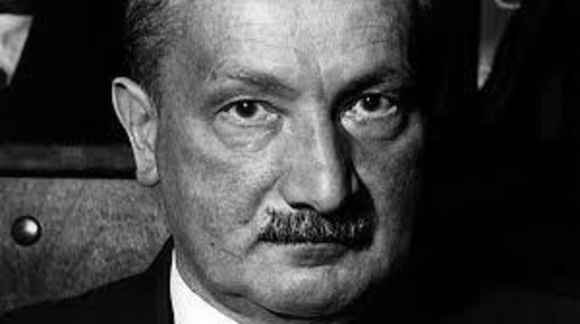 Il filosofo Martin Heidegger, riferimento di Elodie?