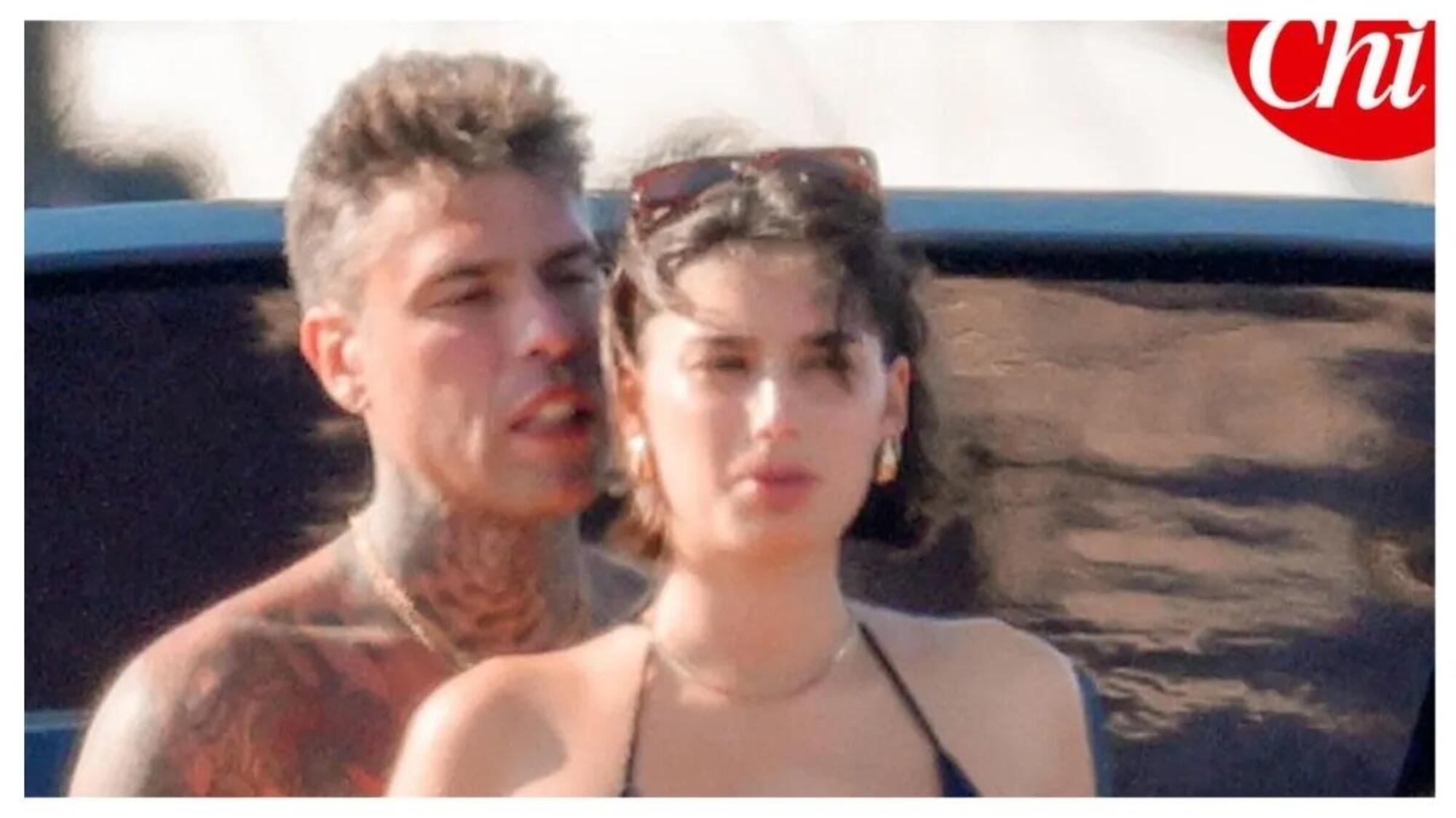 Fedez con Luna Shirin Rasia