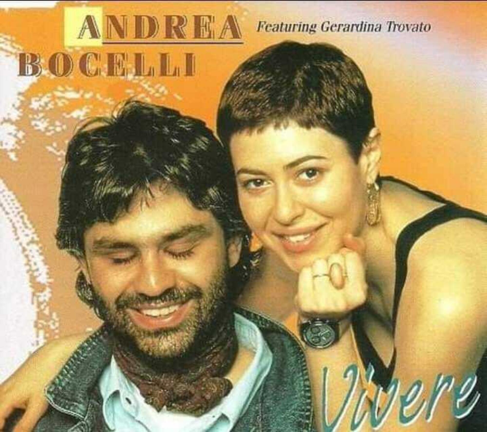 Gerardina Trovato e Andrea Bocelli nel brano Vivere