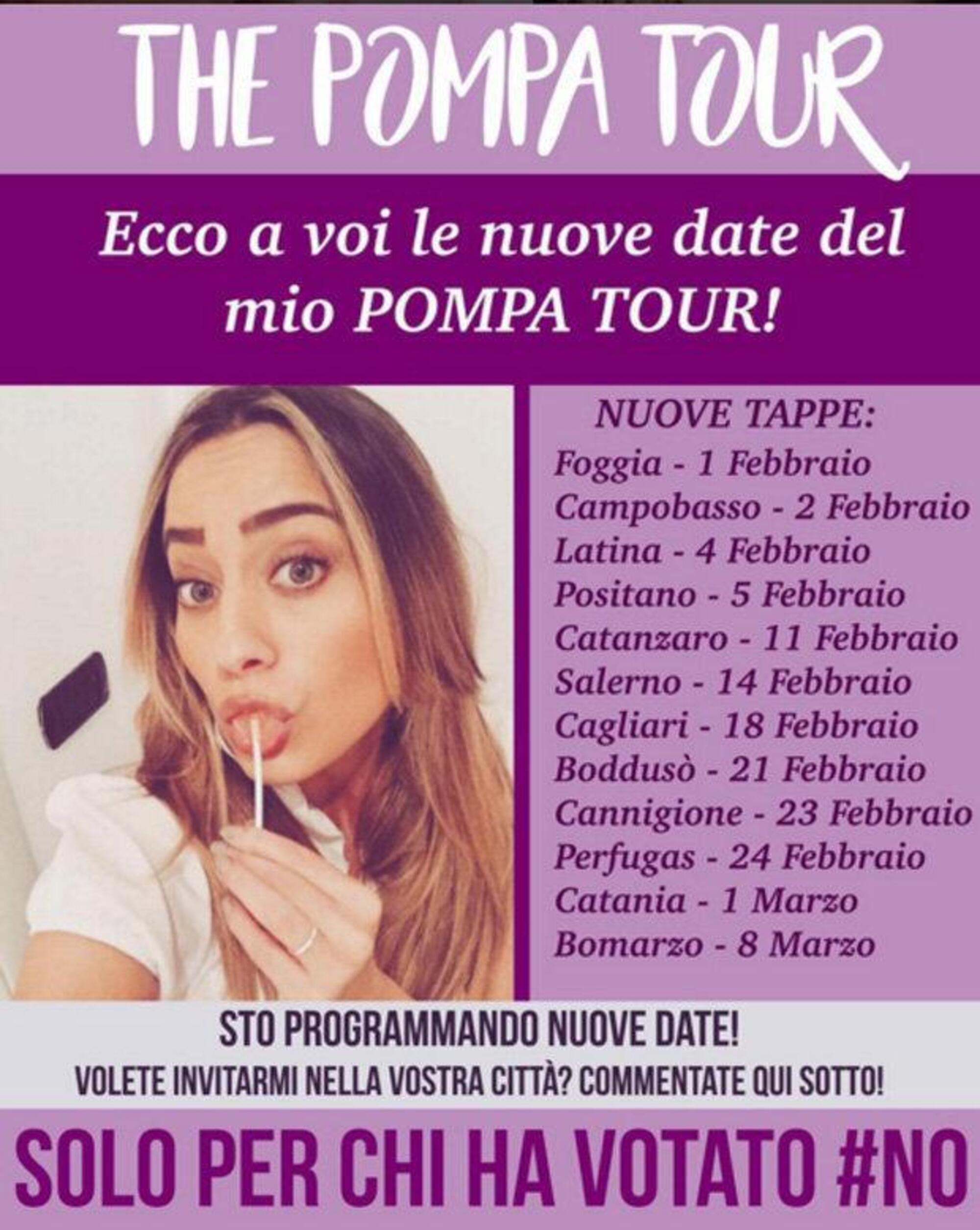 Paola Saulino e il Pompa Tour