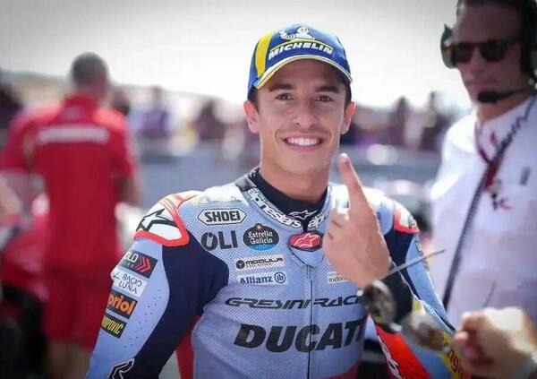 Marc Marquez ritrova la vittoria, ma non chiedetegli se &egrave; contento. Nella Sprint di Aragon, Martin tiene botta, Bagnaia dietro a Quartararo