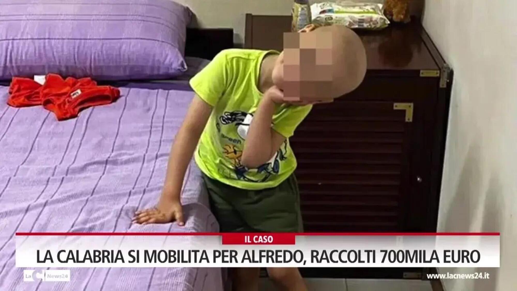 La mobilitazione per aiutare il piccolo Alfredo De Marco