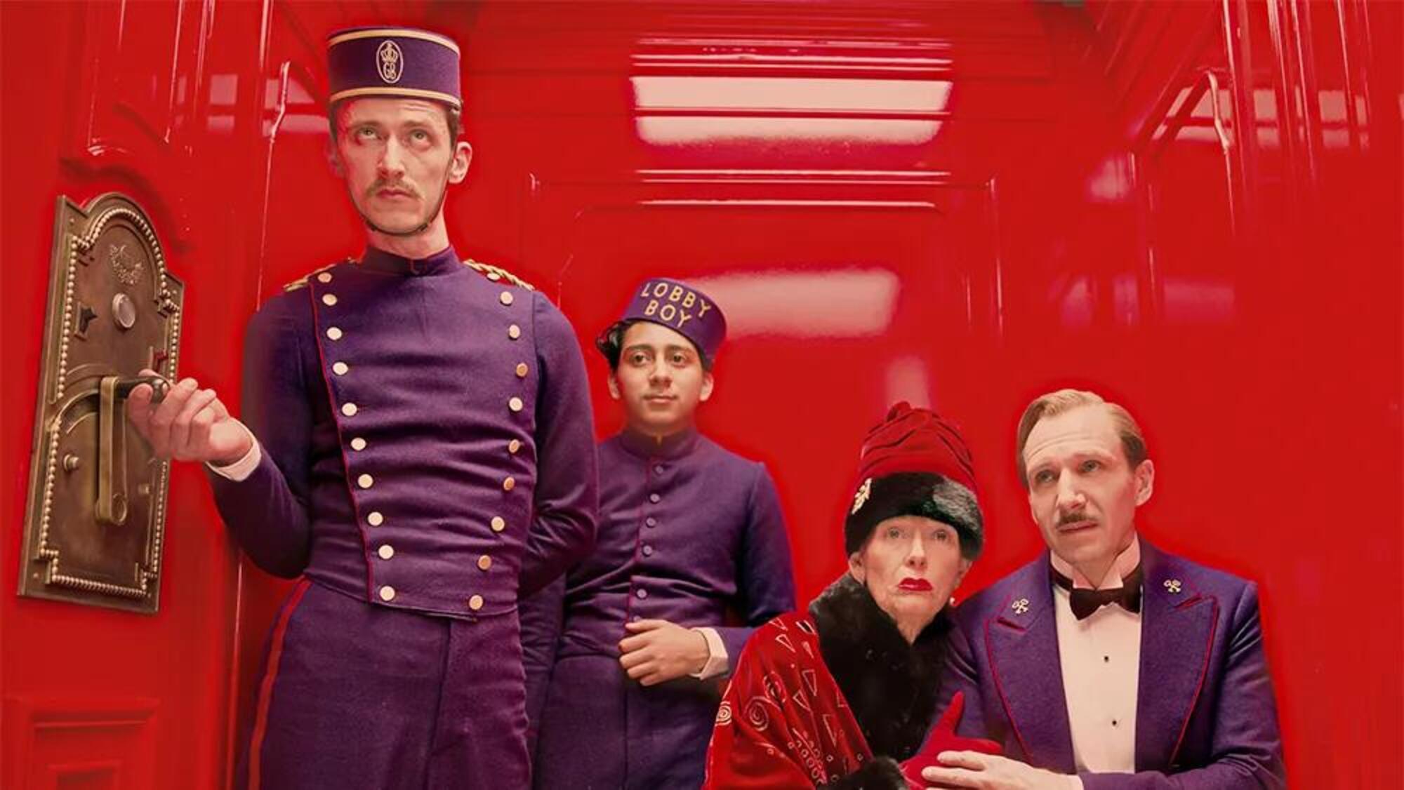 Scena da &ldquo;Grand Budapest Hotel&rdquo; (2014) di Wes Anderson