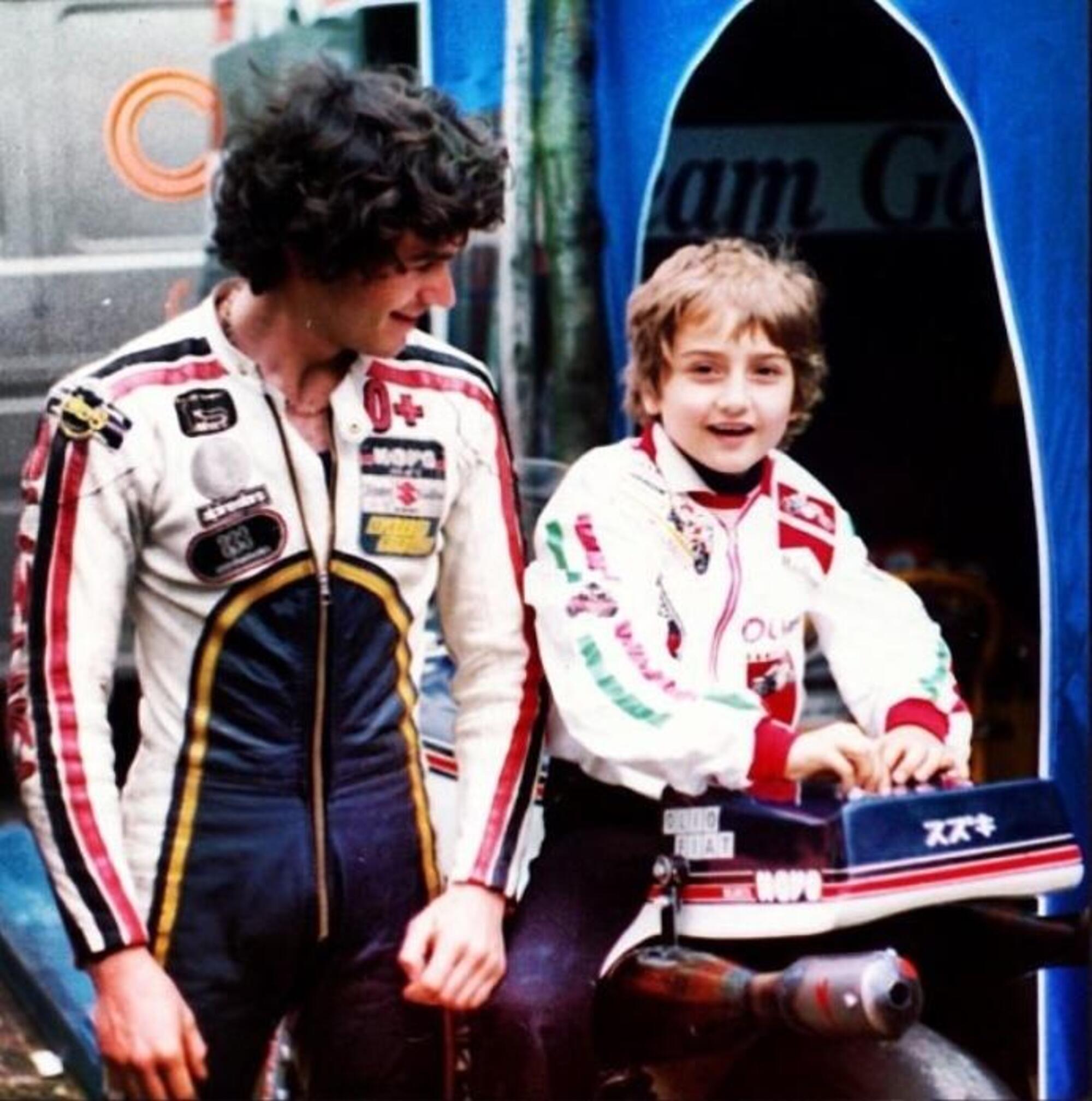 Matteo Flamigni e Virginio Ferrari 1976 Imola