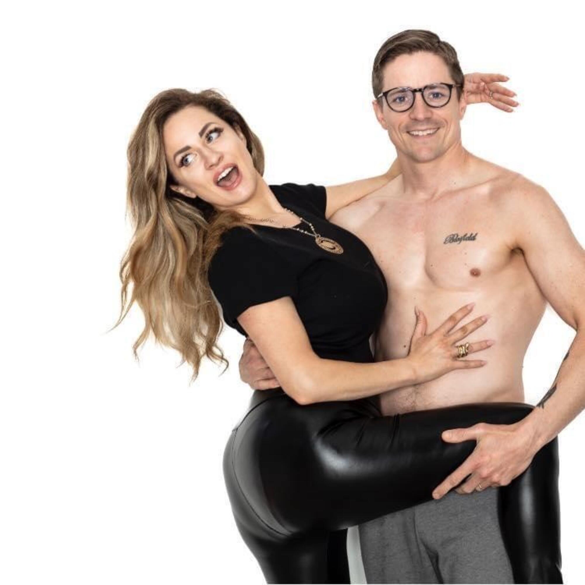 Michela Morellato e il marito Adam Blosfield