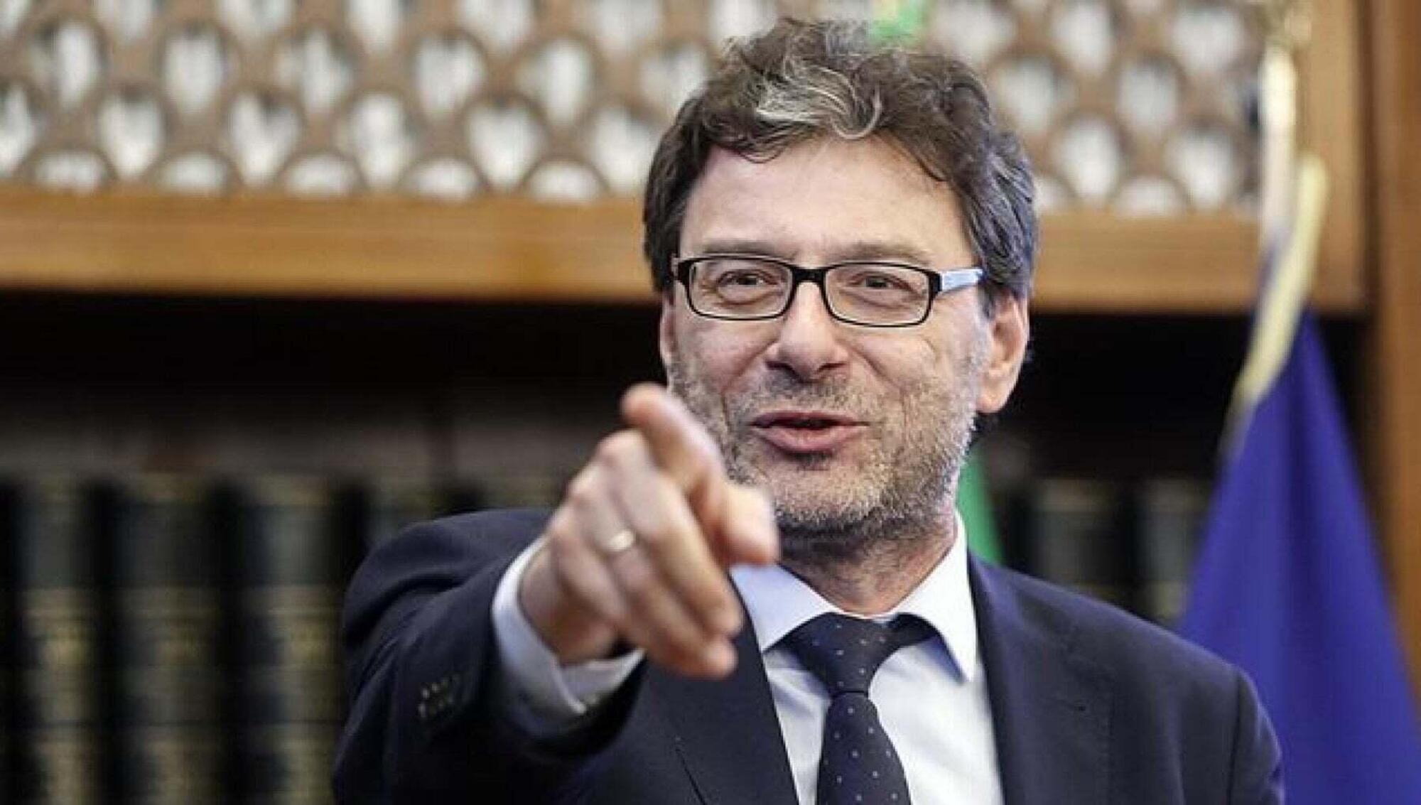 Il ministro dell&#039;Economia Giancarlo Giorgetti