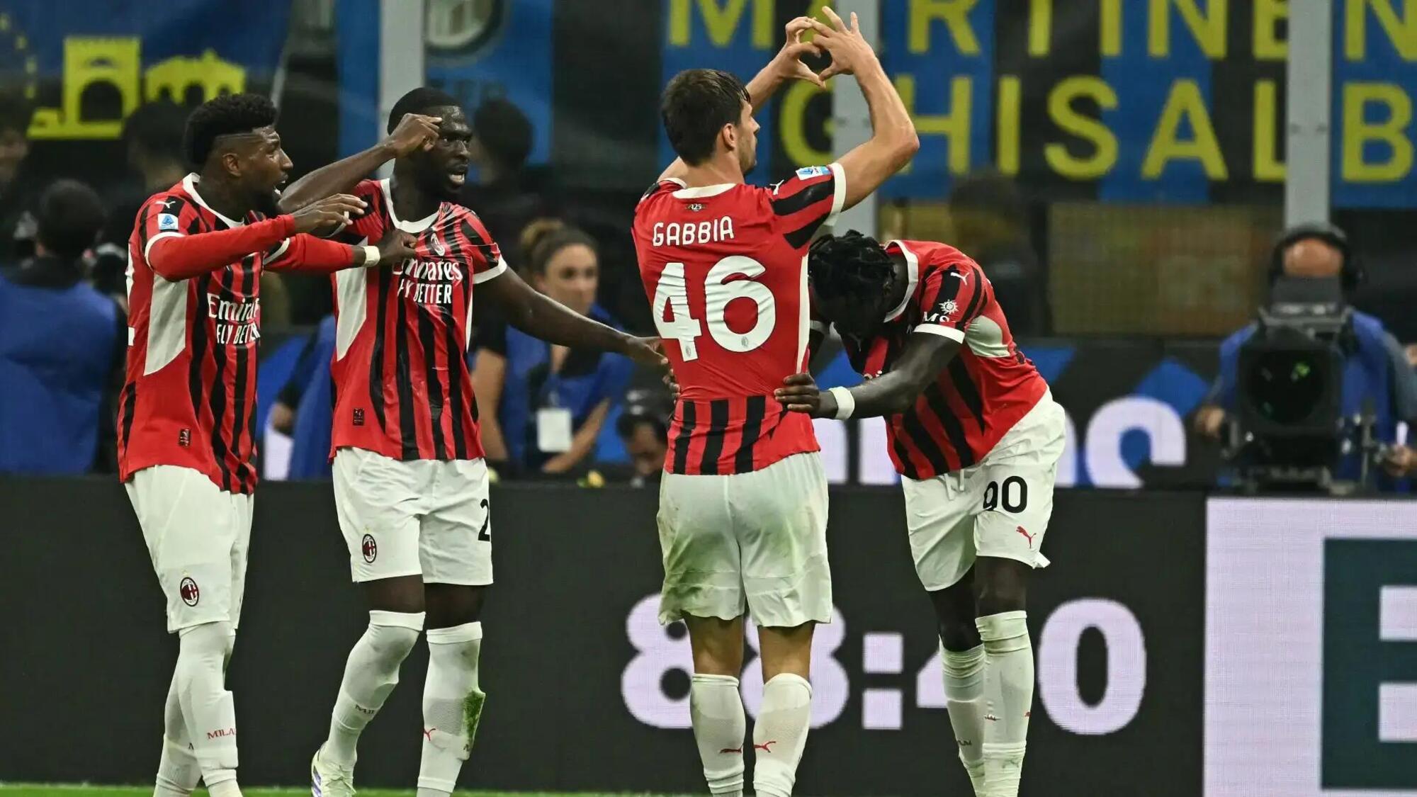 Il Milan ha vinto 2 a 1 il derby contro l&#039;Inter