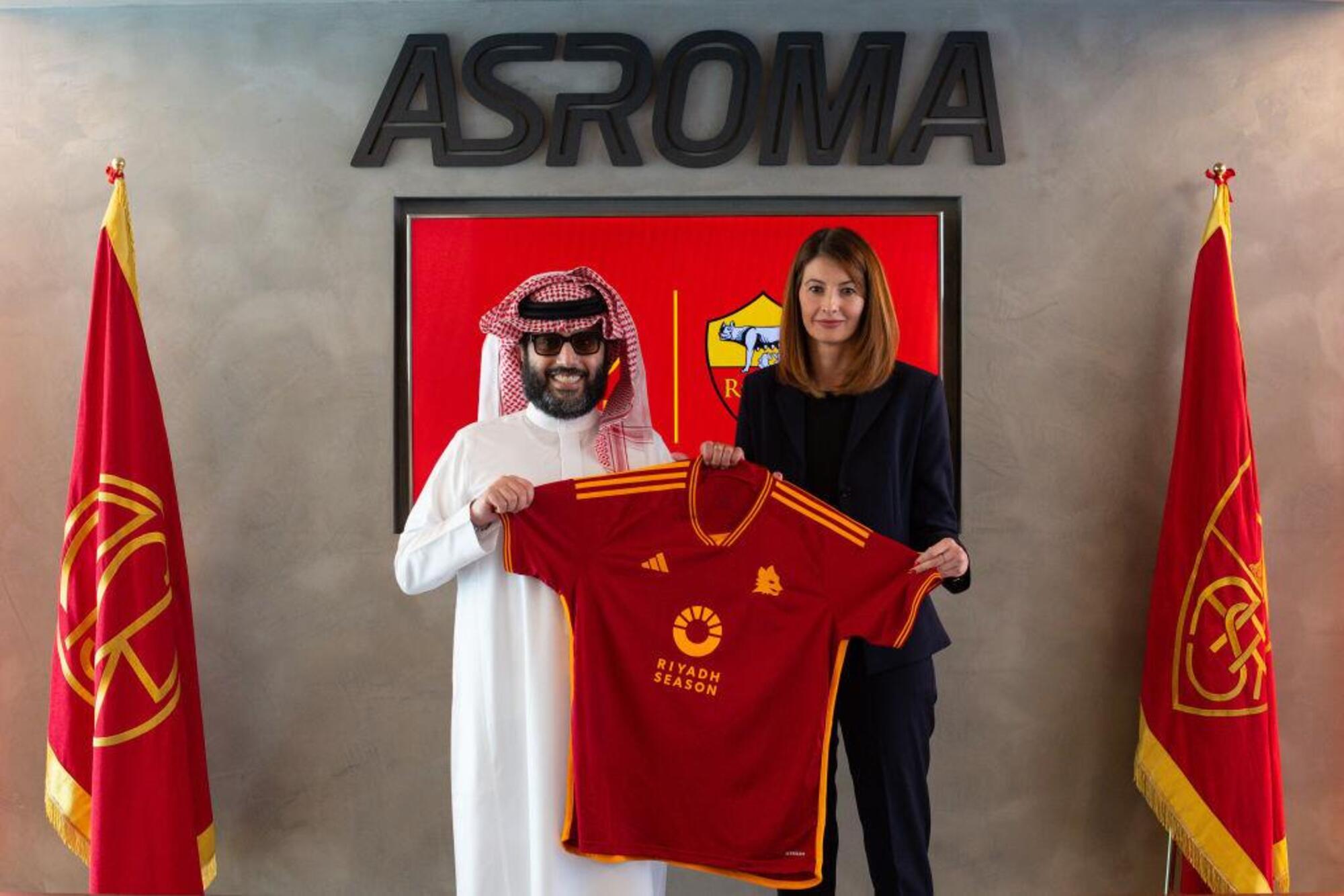 Lina Souloukou aveva accettato un accordo con Riyadh Season, per rendere quest&#039;ultimo main sponsor della Roma