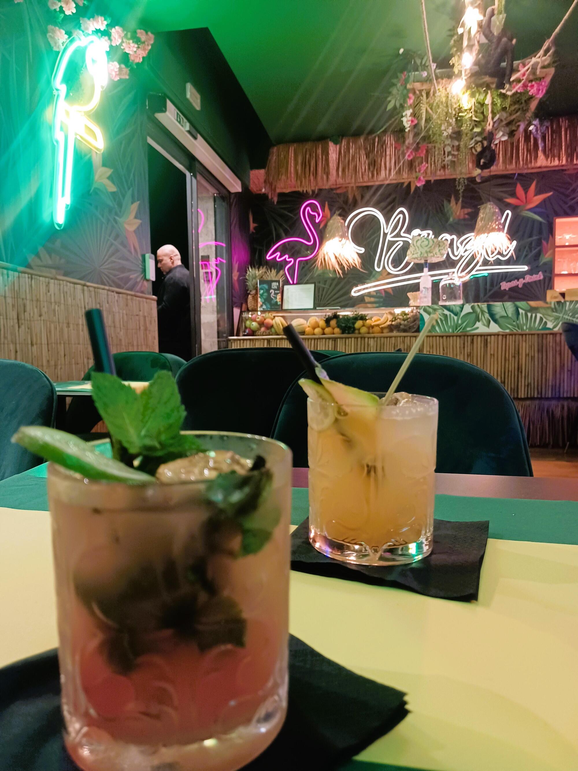 I cocktail al ristorante del Brasiliano