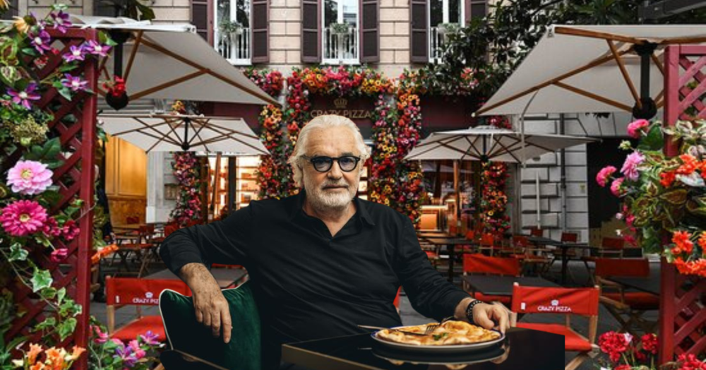 Crazy Pizza Briatore, non solo margherita a 17 euro: anche i fiori costano caro (a Flavio). Ma che succede e cos&#039;&egrave; la storia della multa per decoro?