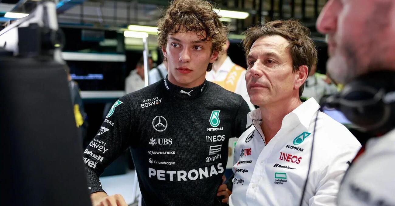 Toto Wolff crede nell&#039;operazione Antonelli: &quot;Kimi pu&ograve; essere il futuro per l&rsquo;Italia, l&rsquo;uomo in grado di riportare in mondiale&quot;