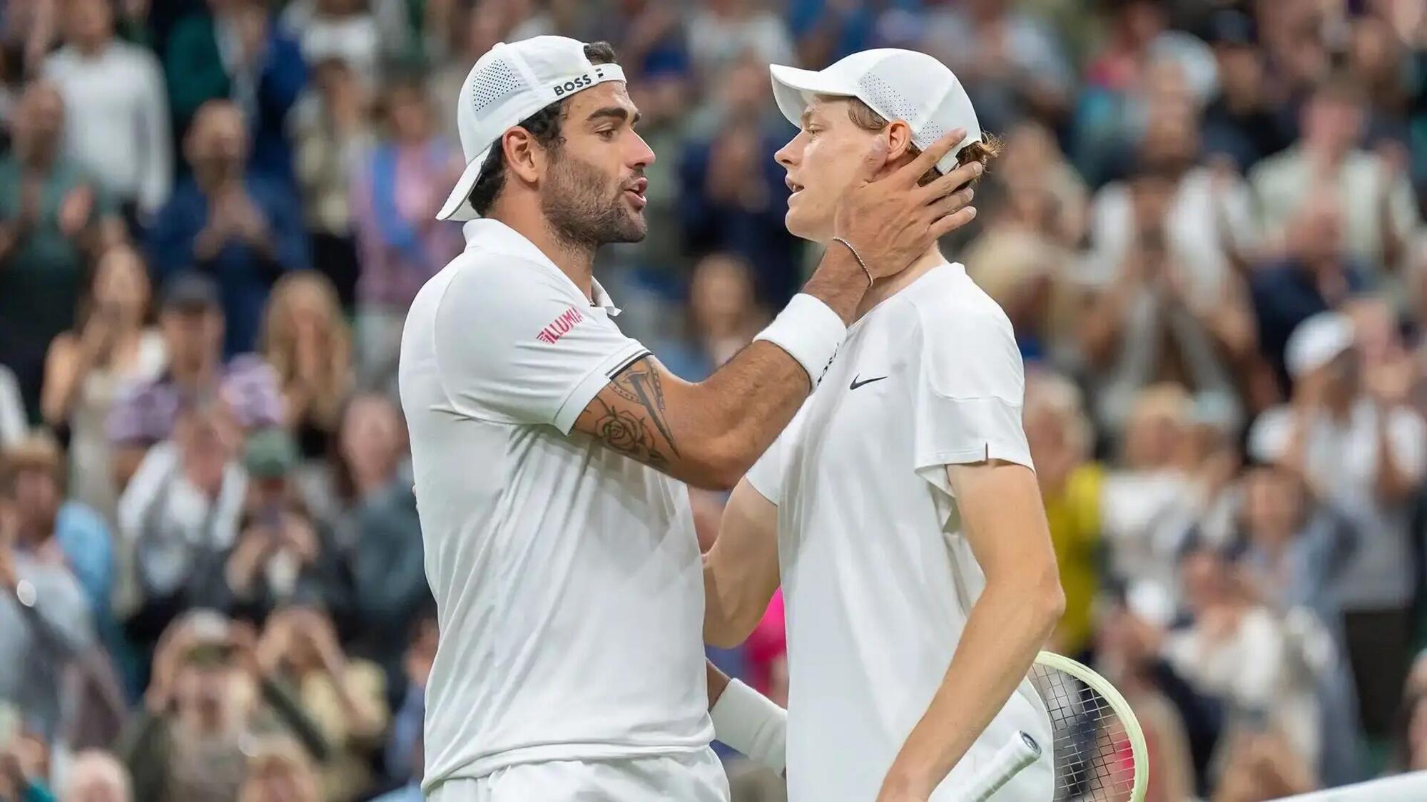 Jannik Sinner e Matteo Berrettini