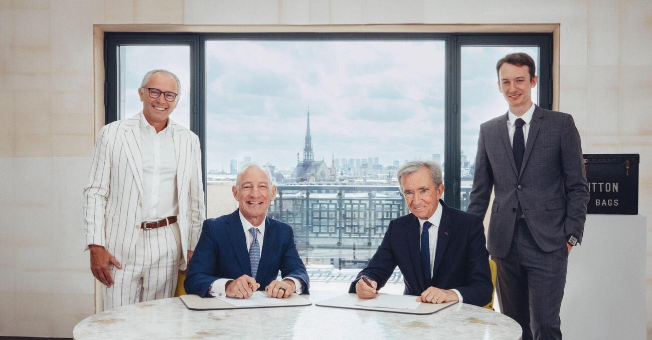 Formula 1, quanto vale l&#039;accordo decennale con il gruppo di Louis Vuitton, Moet e TAG Heuer? 