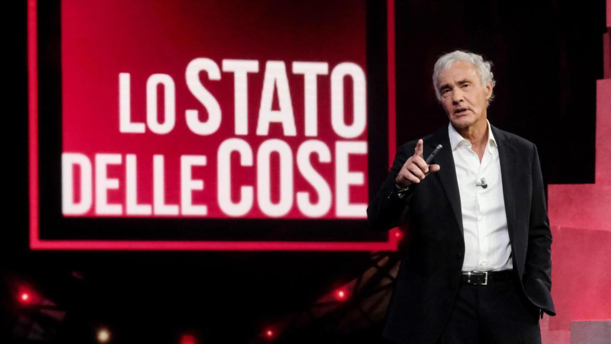 Massimo Giletti conduce Lo stato delle cose