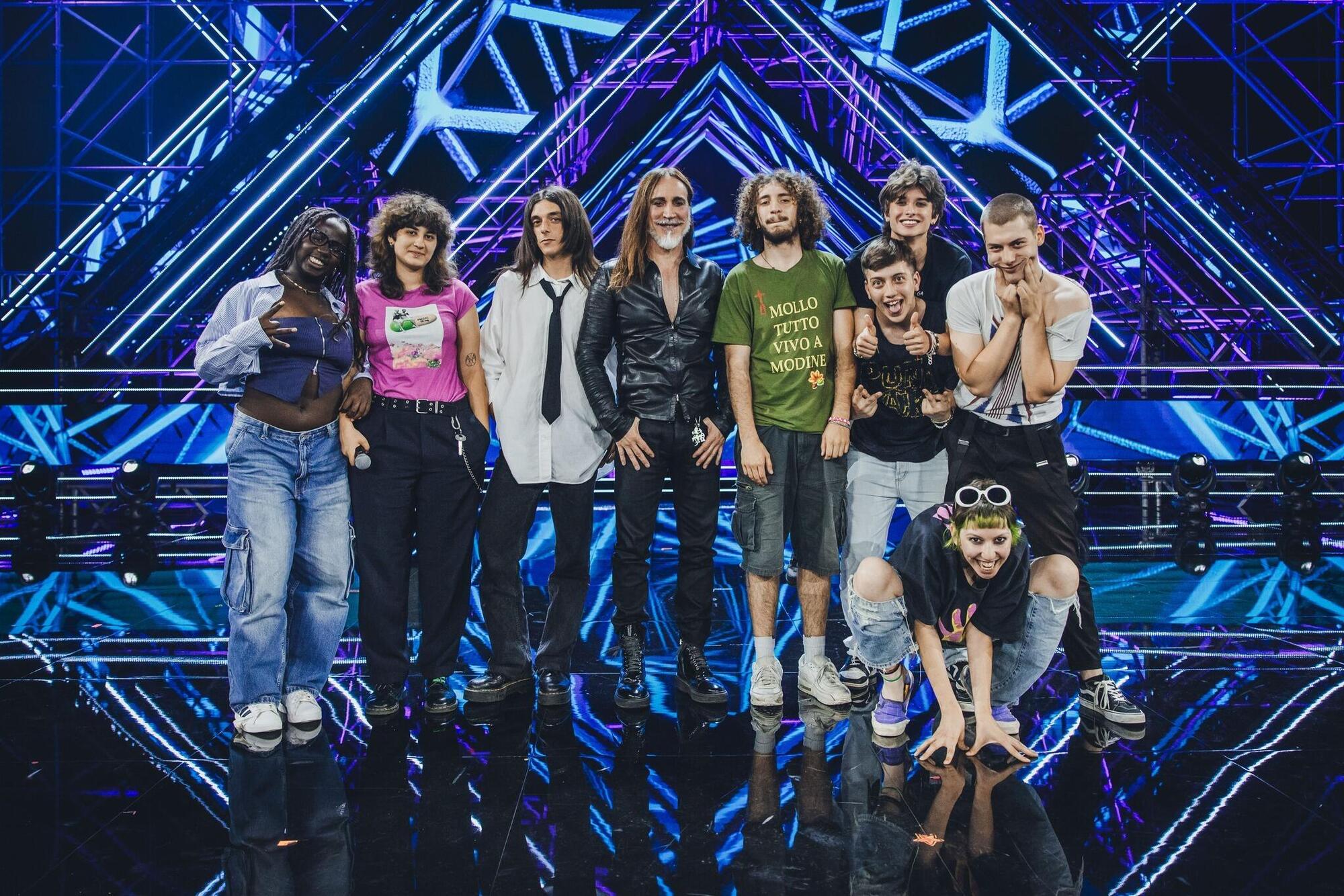 La squadra di Manuel Agnelli ai Bootcamp di X Factor