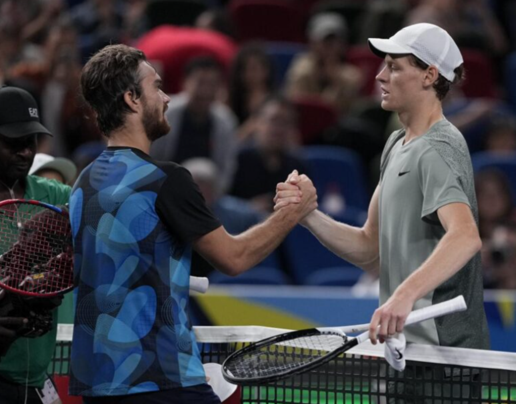 Jannik Sinner e Tomáš Macháč