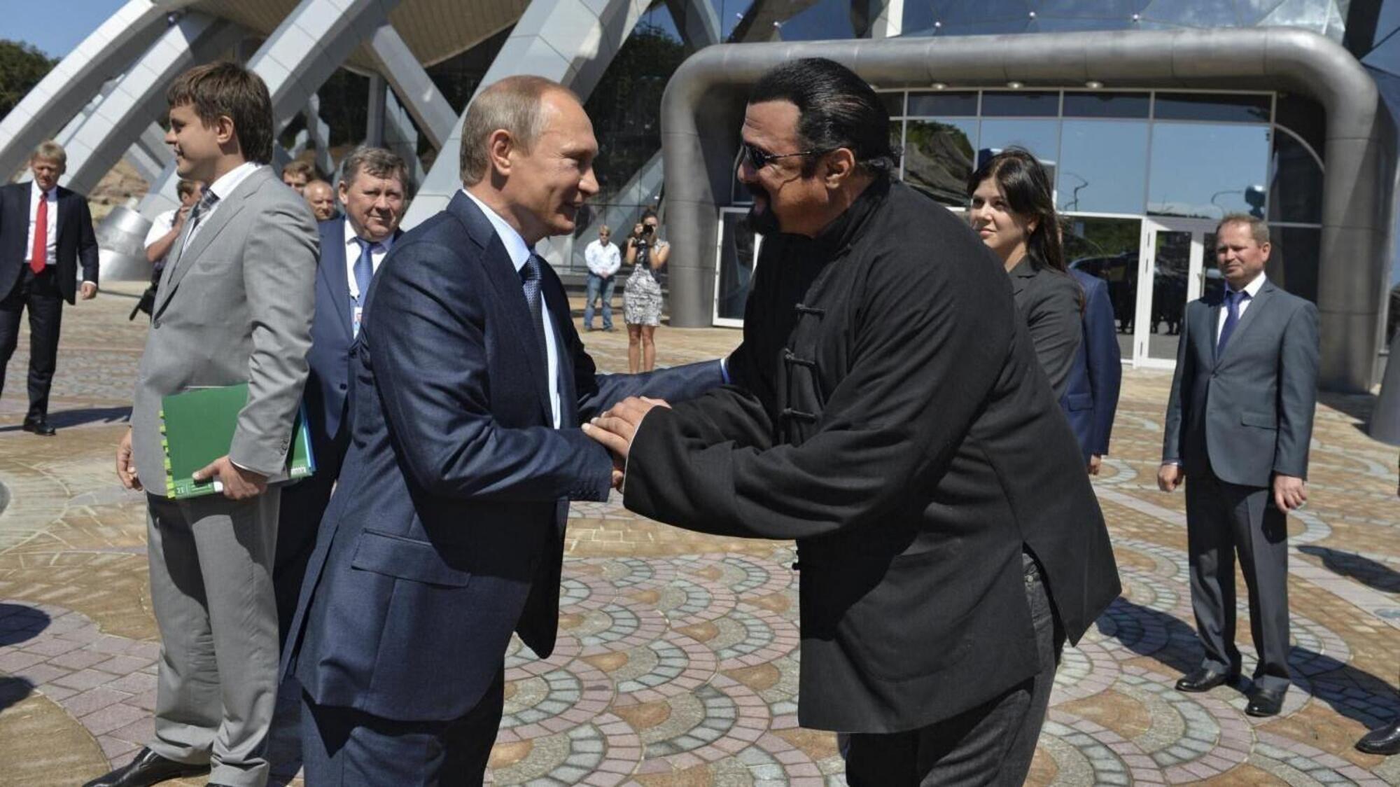 vladimir putin steven seagal