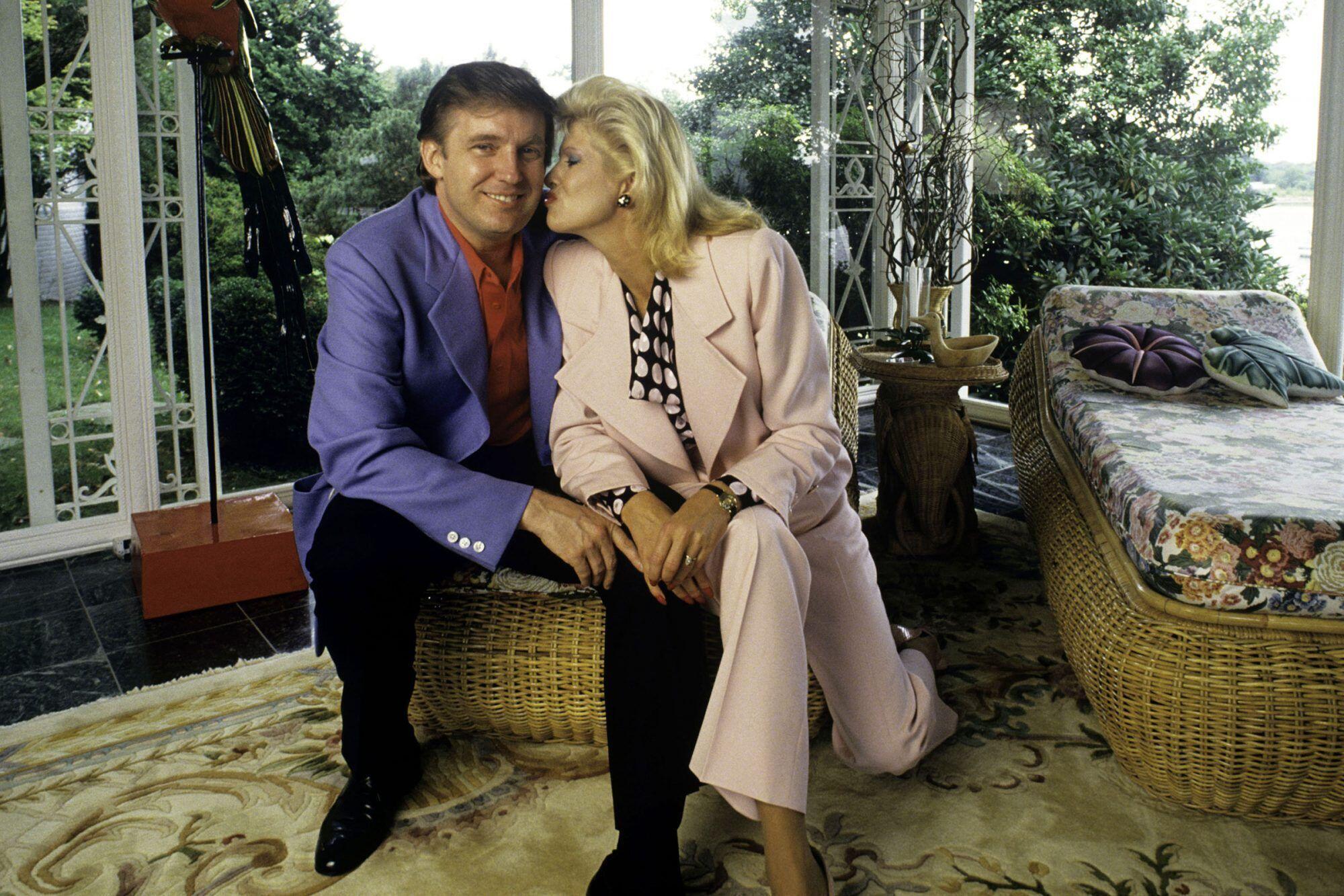 Donald Trump e Ivana Trump