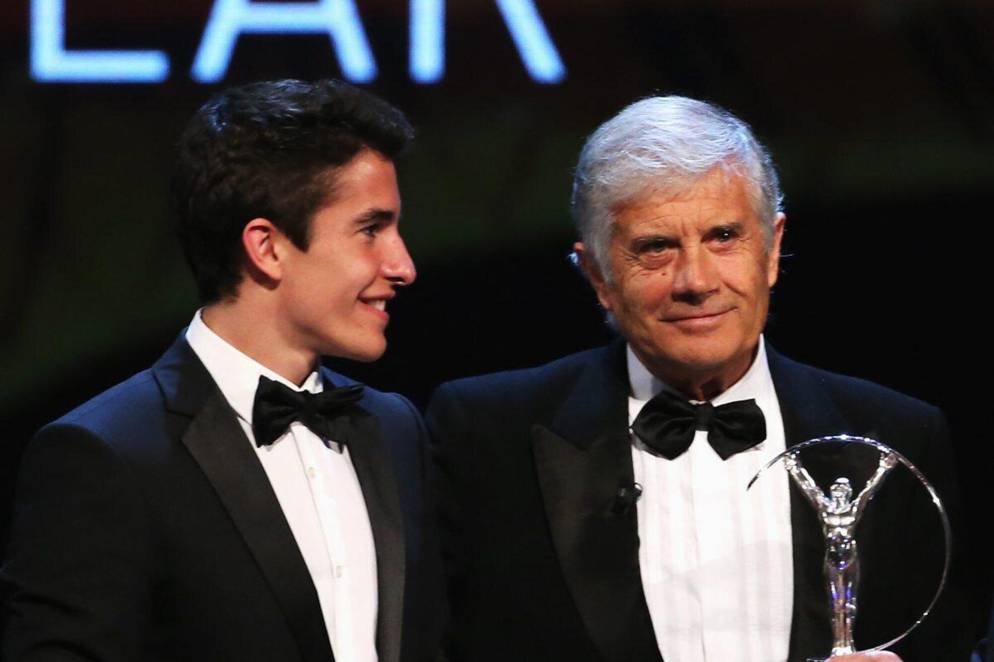 Giacomo Agostini e Marc Marquez