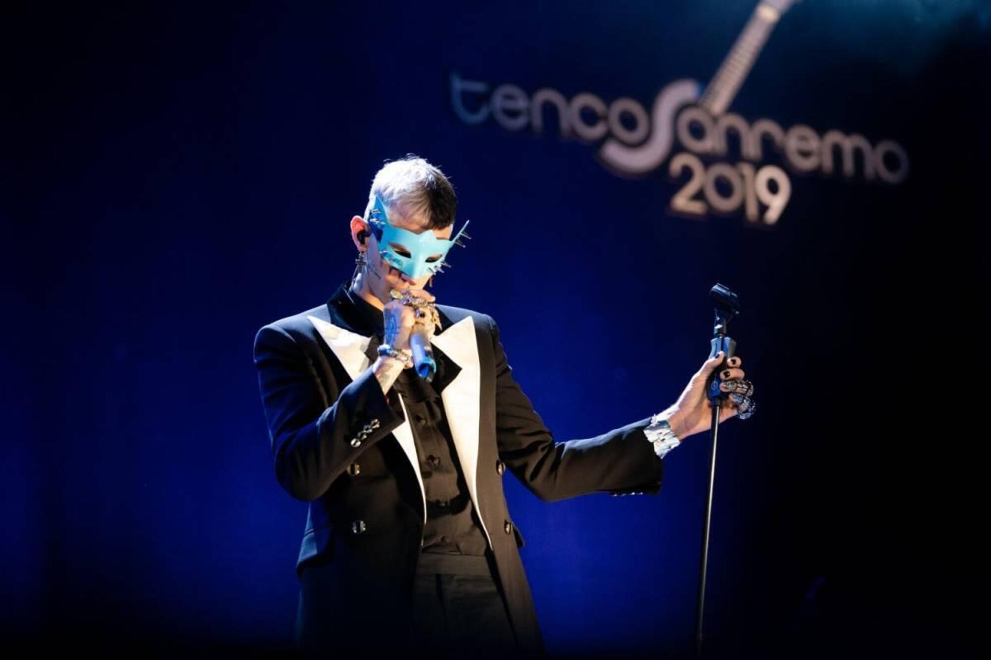 Achille Lauro al Premio Tenco 