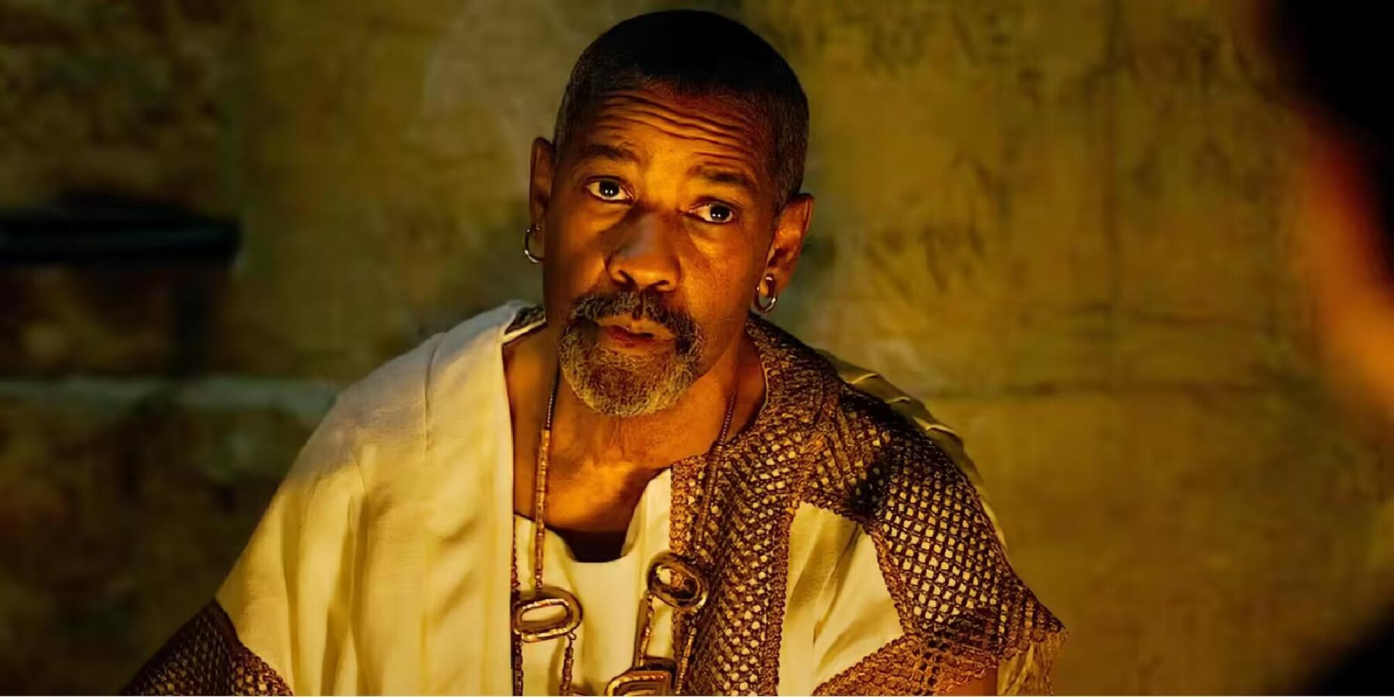 Denzel Washington ne Il Gladiatore 2