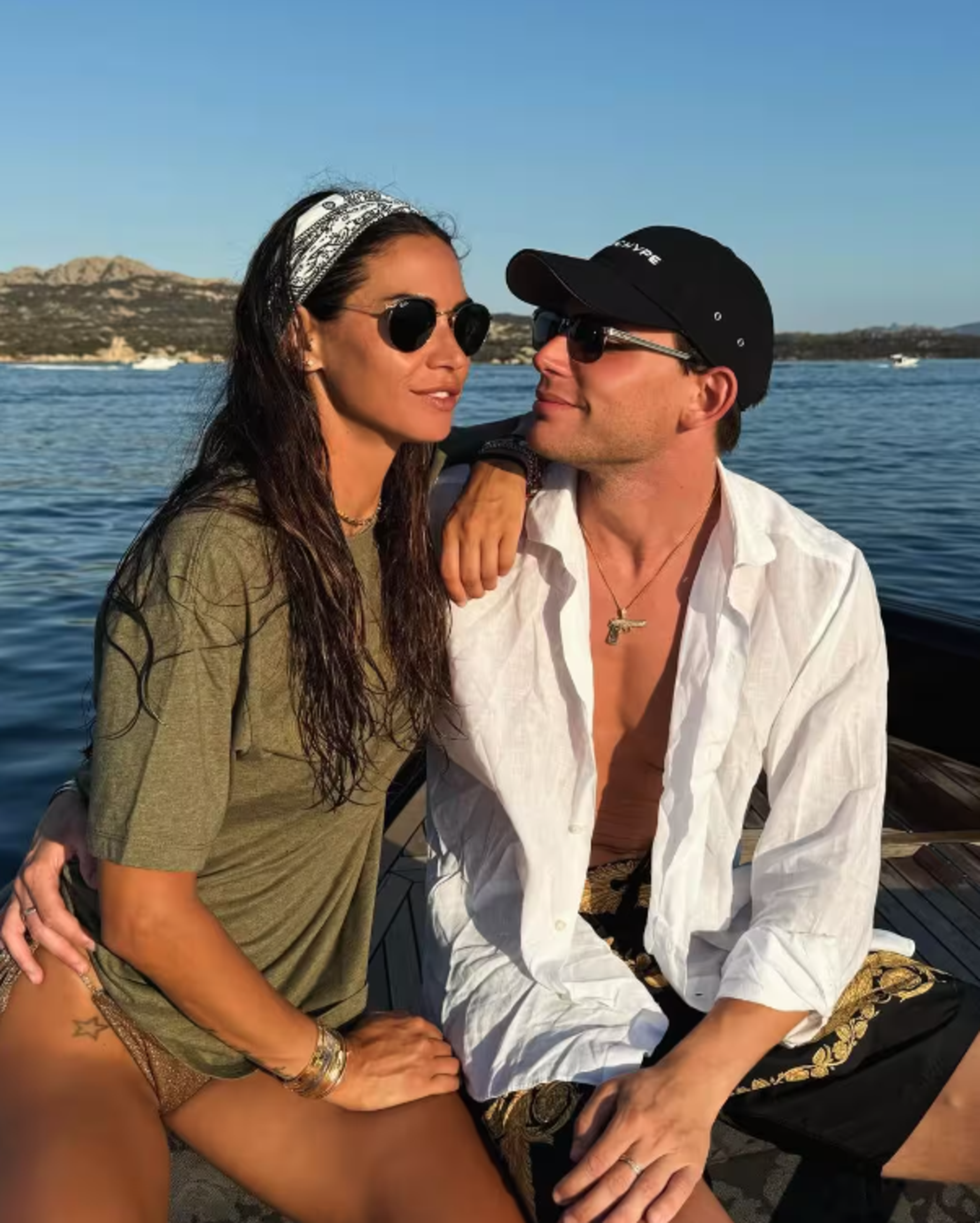 Melissa Satta e Carlo Gussalli Beretta