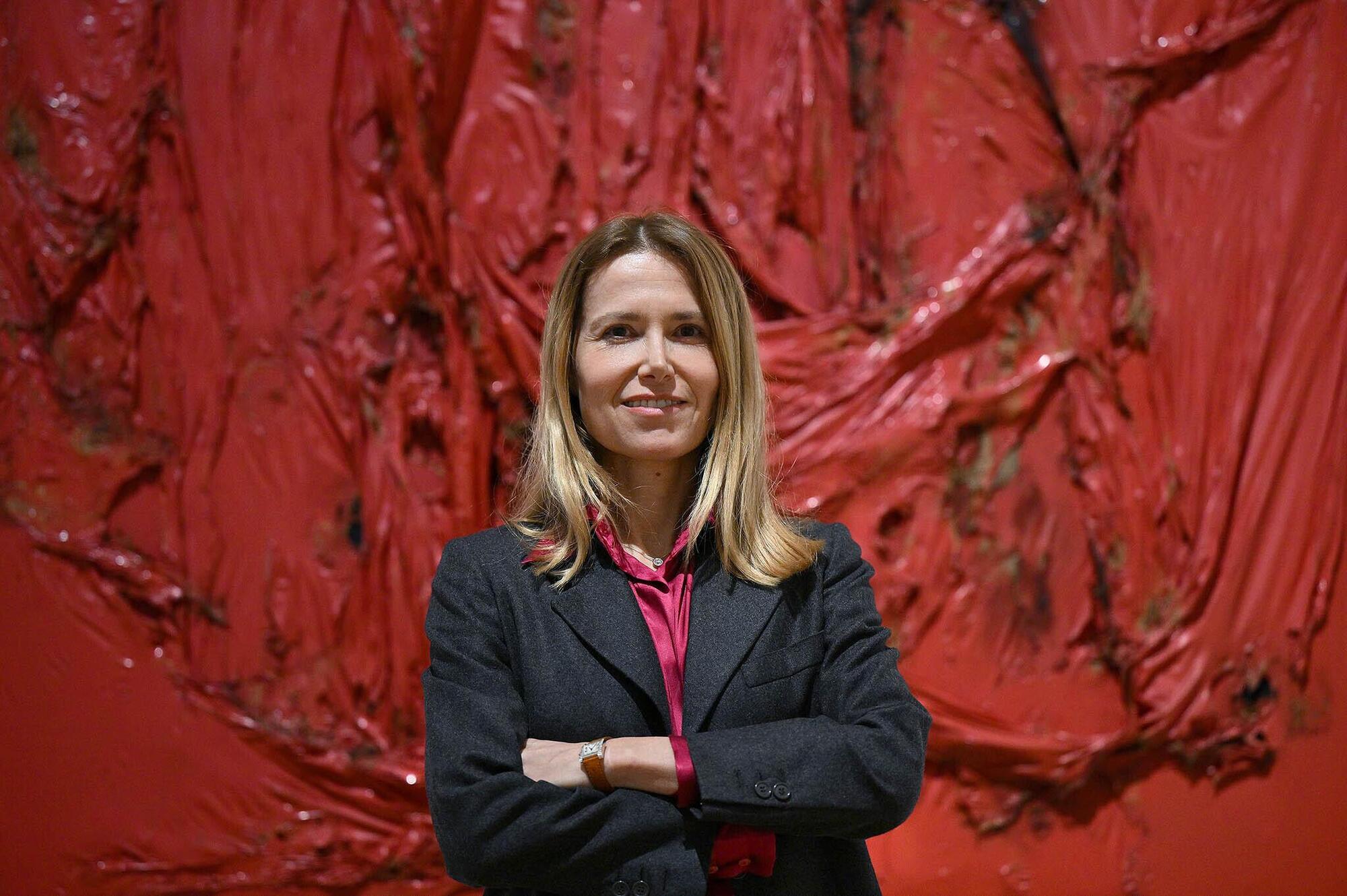 La direttrice generale della Galleria d&#039;arte moderna di Roma, Renata Maria Mazzantini