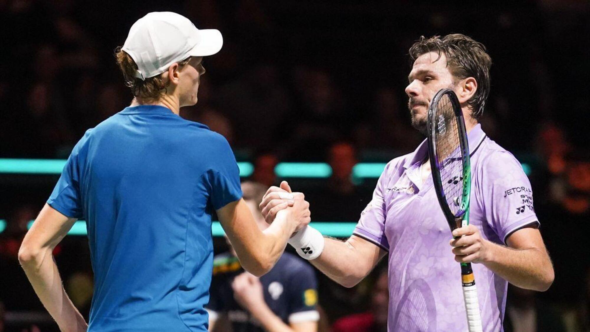 Wawrinka e Sinner