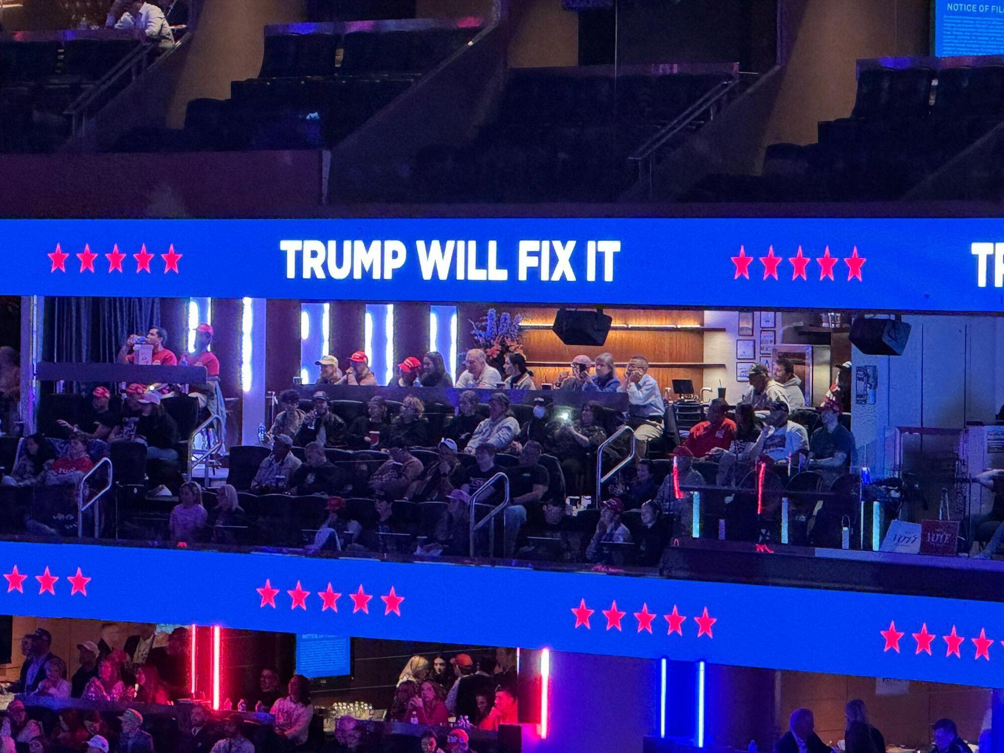 Il comizio di Donald Trump al Madison Square Garden