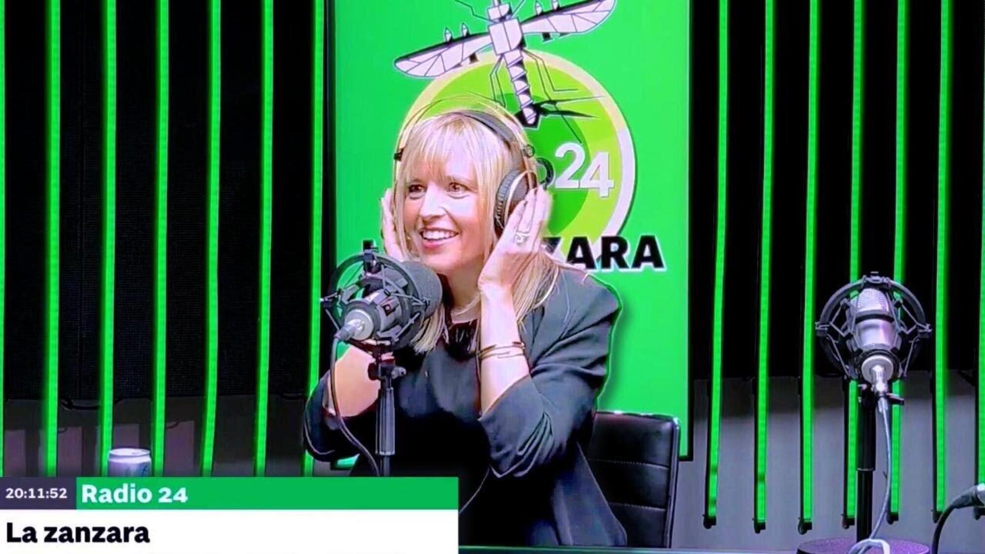 Silvia Sardone ospite alla Zanzara su Radio24