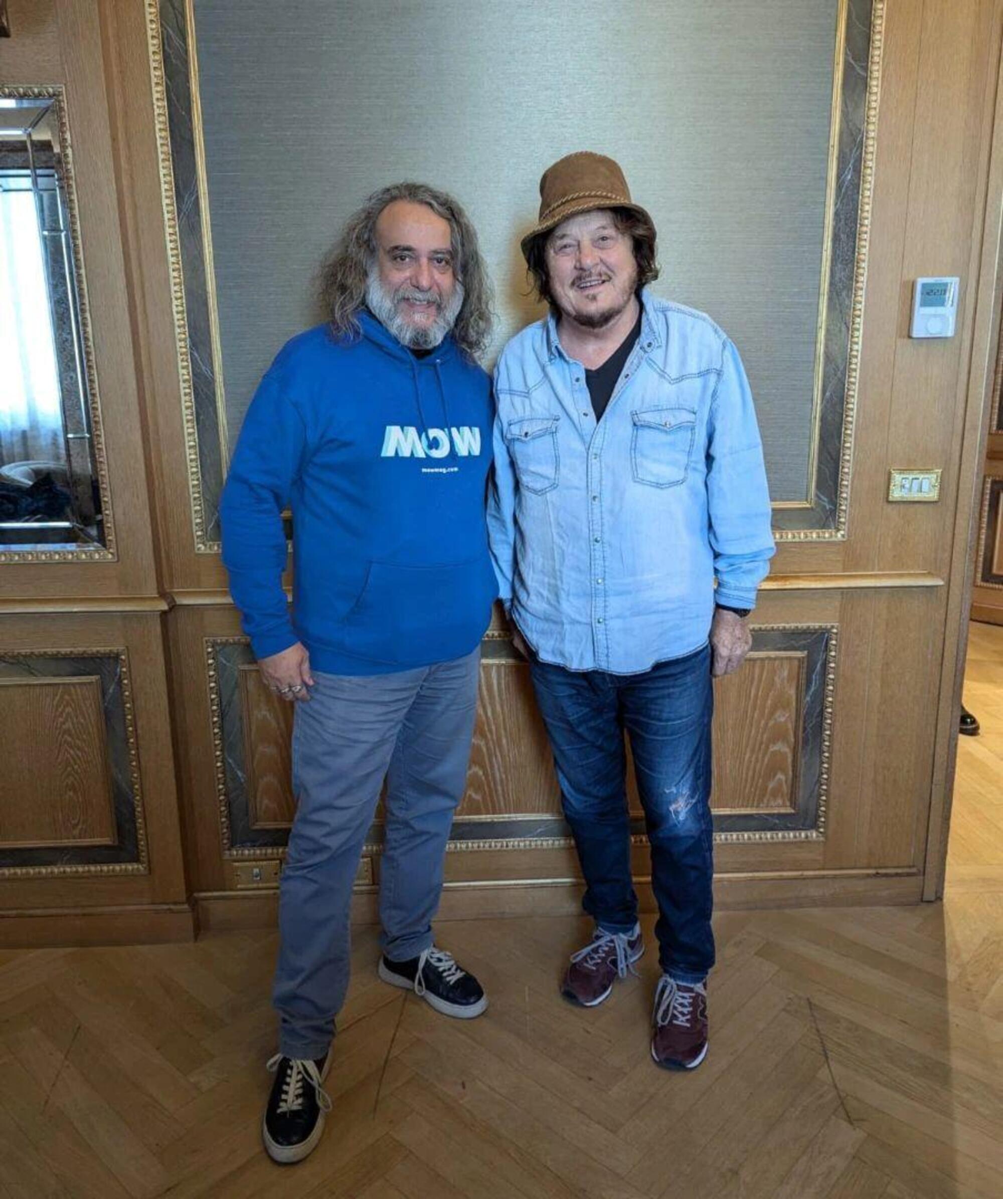 Michele Monina e Zucchero