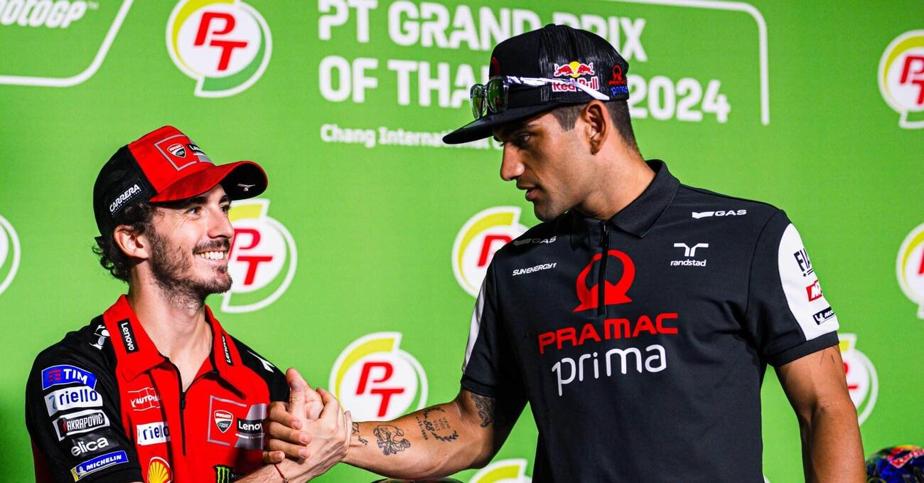 Jorge Martin tira in mezzo psicologia e etica, poi svela &ldquo;la promessa di Dall&rsquo;Igna&rdquo; e avvisa Marquez e Bastianini