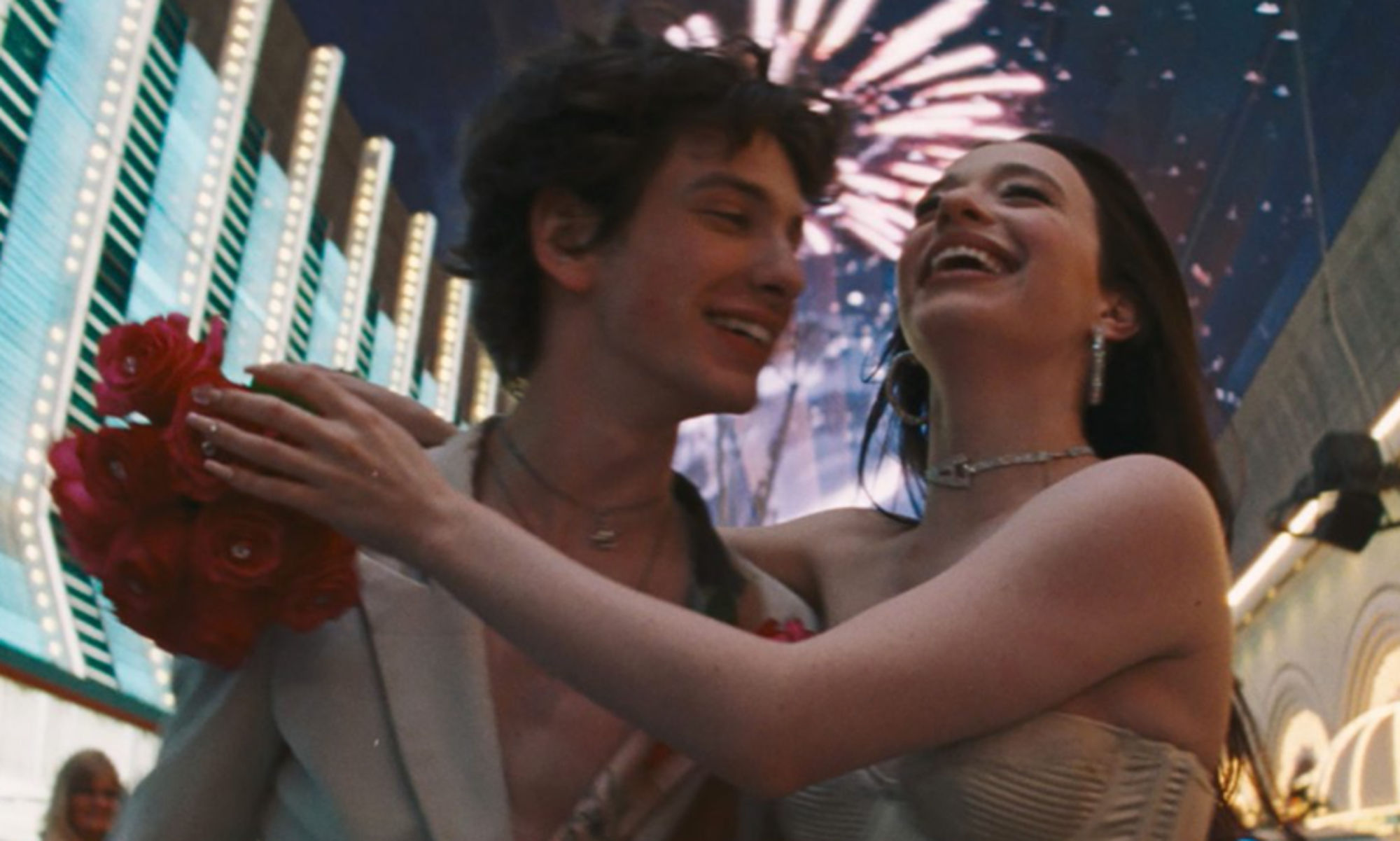 Mikey Madison e Mark Eldelshtein in “Anora”