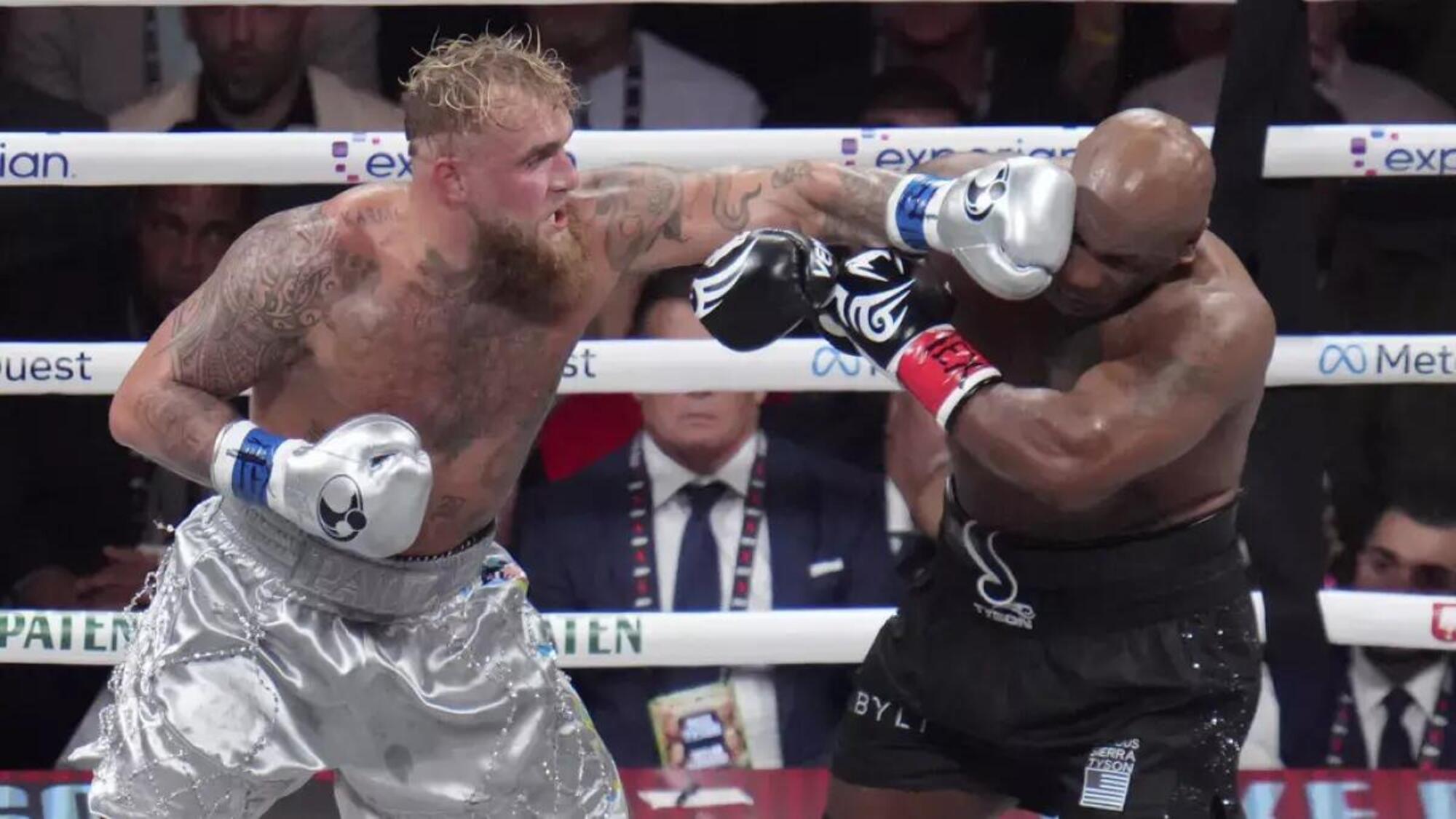 Mike Tyson e Jake Paul sul ring a Las Vegas (e in diretta su Netflix)