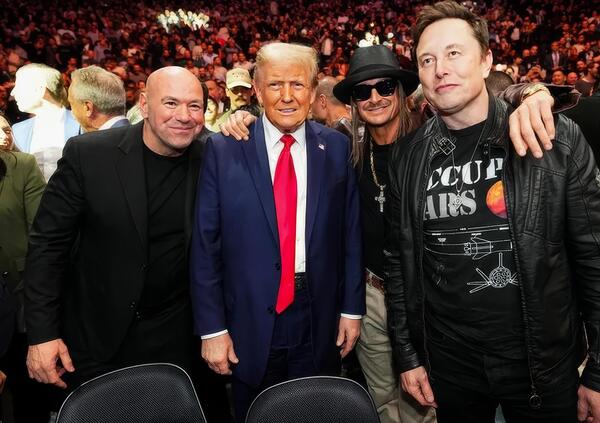 Ufc 309, ecco il presidente delle Mma, Donald Trump, con Elon Musk e Robert Kennedy Jr (pi&ugrave; Kid Rock e Joe Rogan). E Stipe Miocic perde con Jon Jones e si ritira