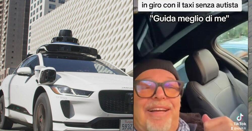 Vasco Rossi che prova il robotaxi a guida autonoma &egrave; il pi&ugrave; bello spot dell&rsquo;anno per le auto elettriche? &ldquo;Guida meglio di me&hellip;&rdquo;. Ma una critica la fa: &ldquo;La musica &egrave; inquietante&hellip;&rdquo;