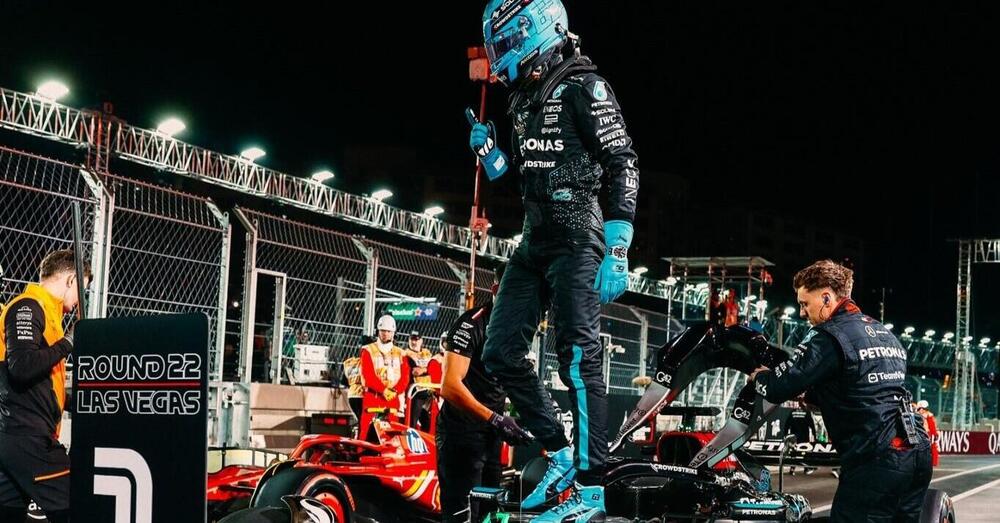 Il GP di Las Vegas &egrave; invaso dalla Marijuana, ma George Russell si prende la pole. Ferrari vuole la doppietta, Verstappen e Norris pronti a combattere per il mondiale