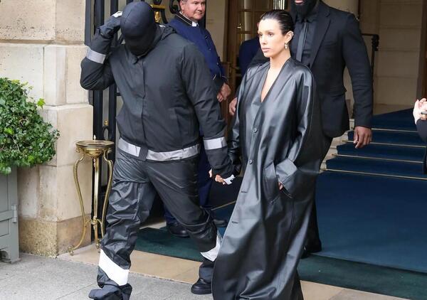 Bianca Censori, Kanye West vuole un matrimonio con lei nuda, praticamente (e invitando Kim Kardashian?)