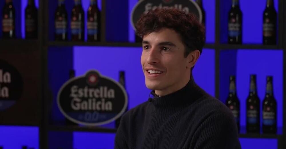 Marc Marquez risponde al bar dalla festa della birra: &quot;Ora posso vincere. Pecco Bagnaia? &Eacute; lui che comanda&quot;