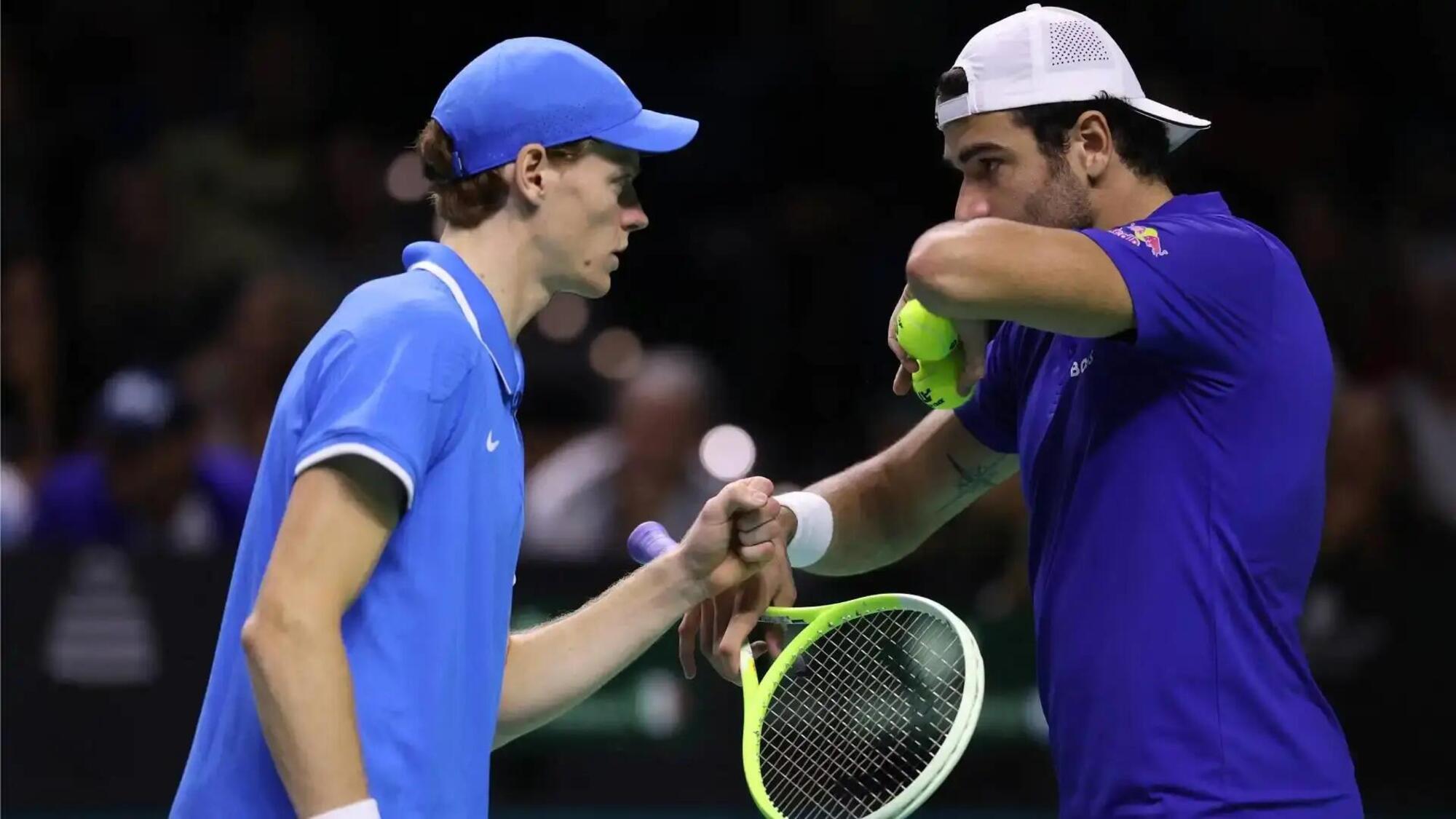 Jannik Sinner e Matteo Berrettini 