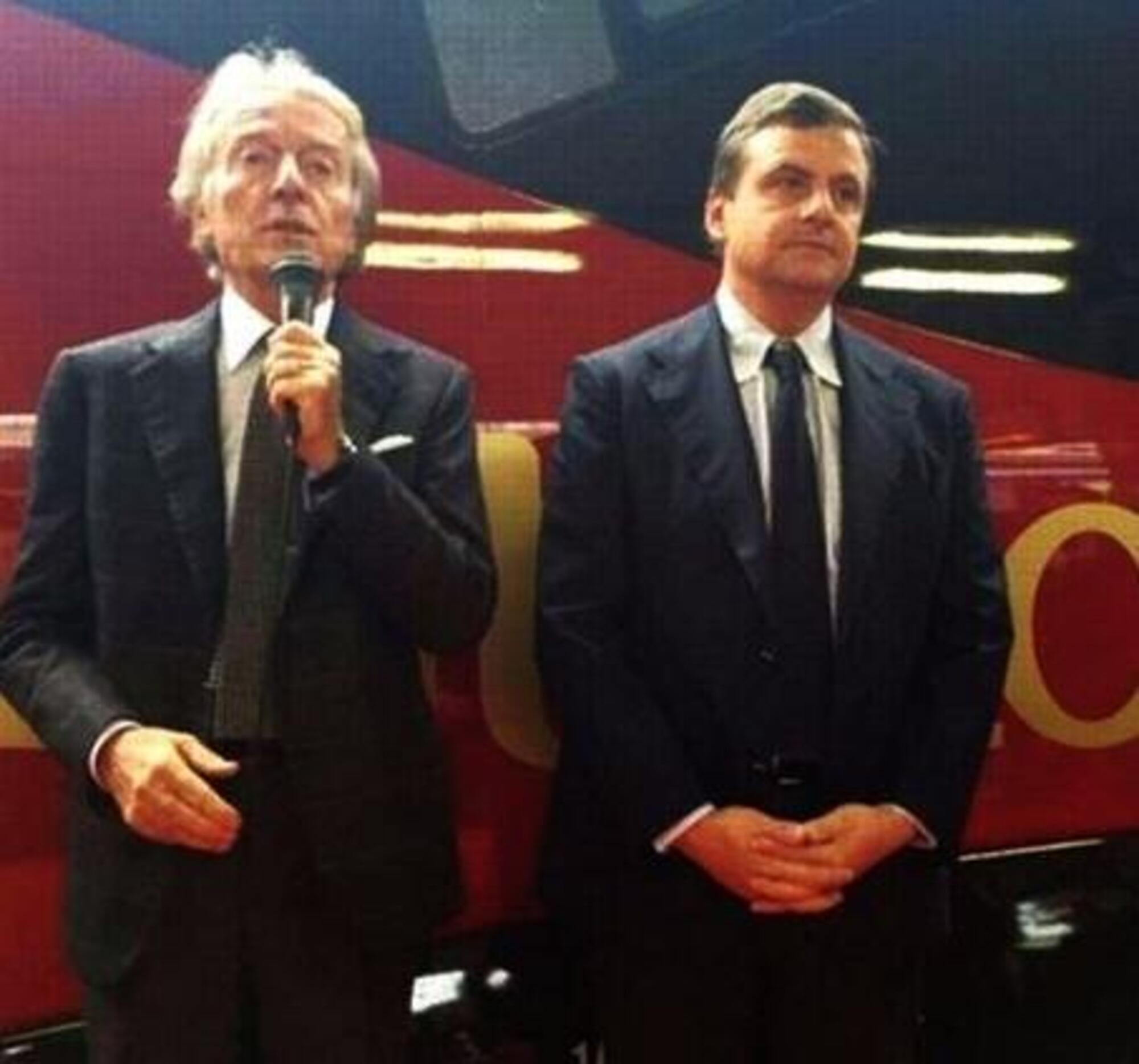 Luca Cordero di Montezemolo e Carlo Calenda