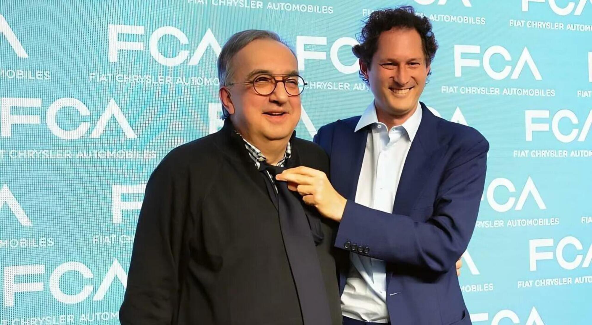 Sergio Marchionne e John Elkann