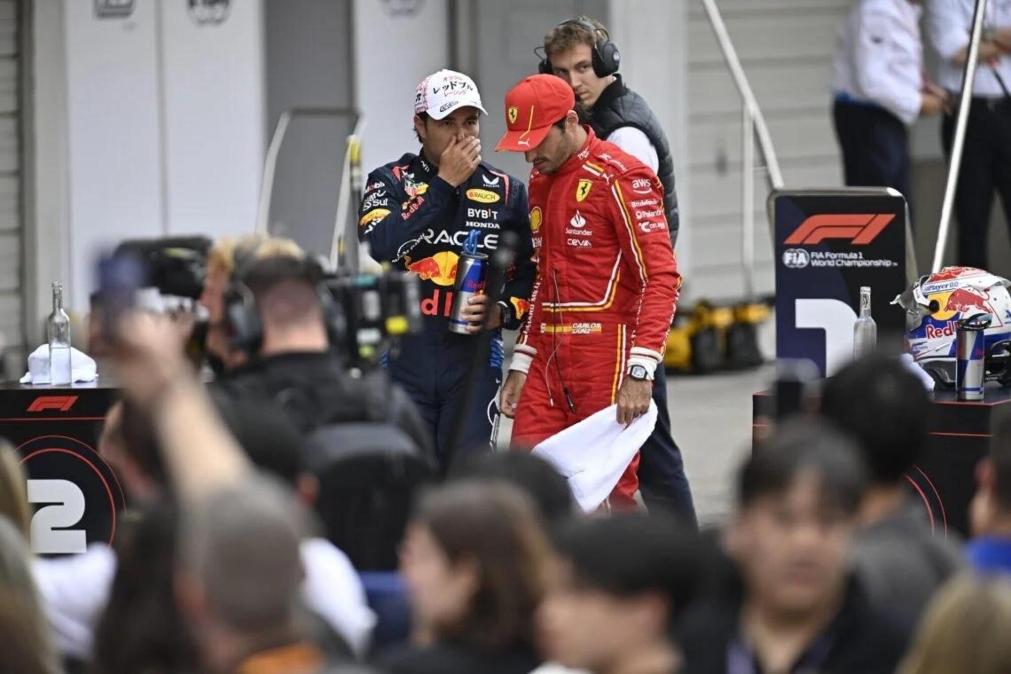 Sergio Perez e Carlos Sainz