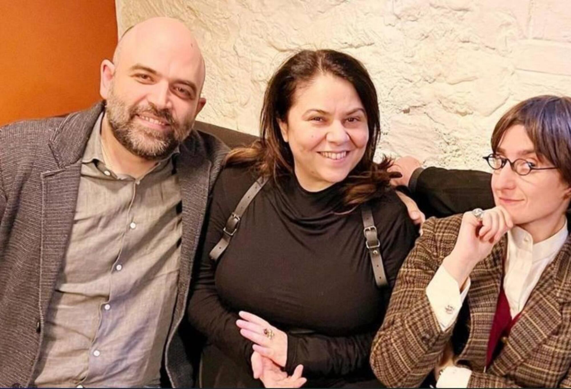 Roberto Saviano, Michela Murgia e Chiara Valerio