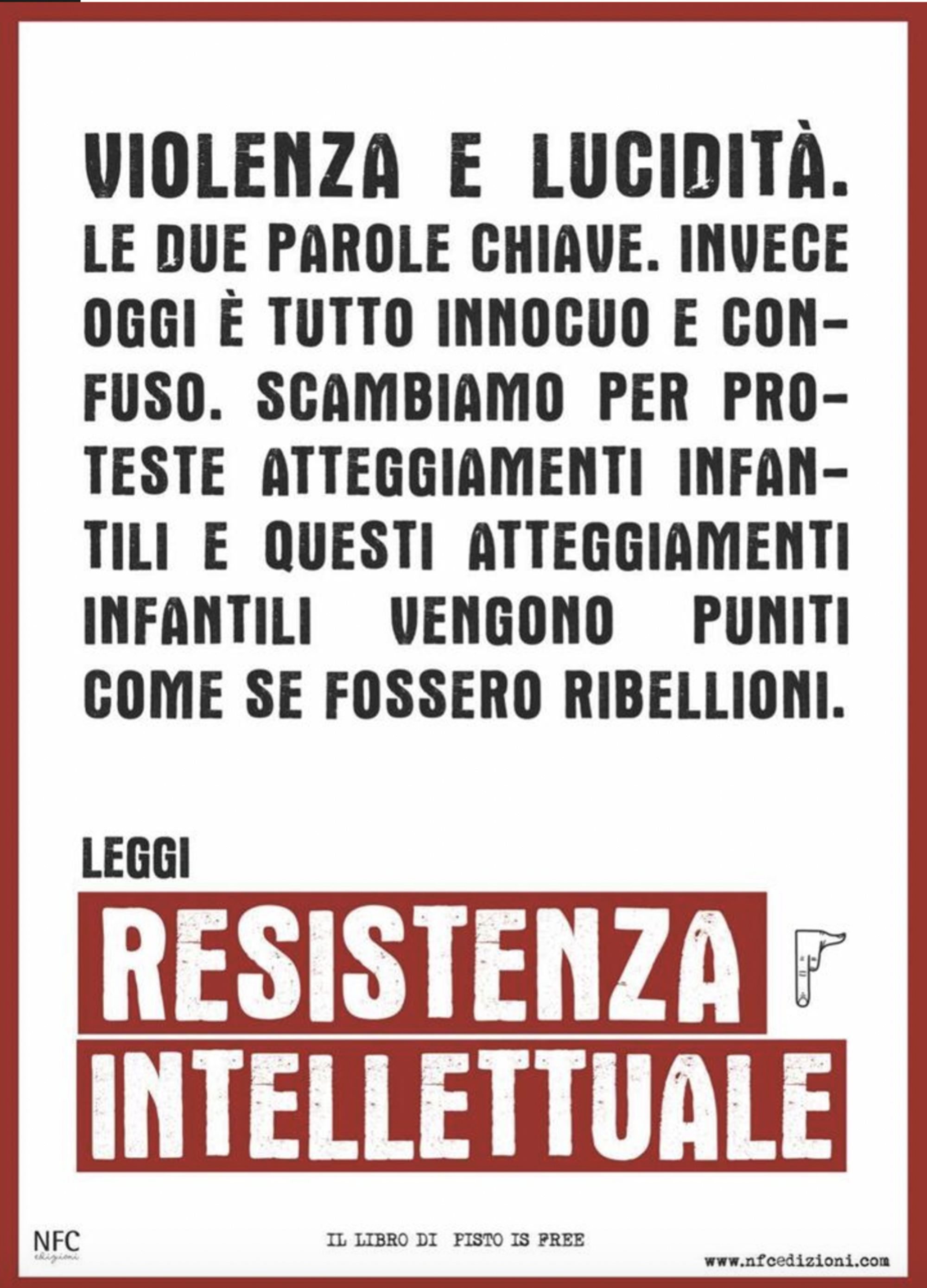 Manifesti Resistenza Intellettuale