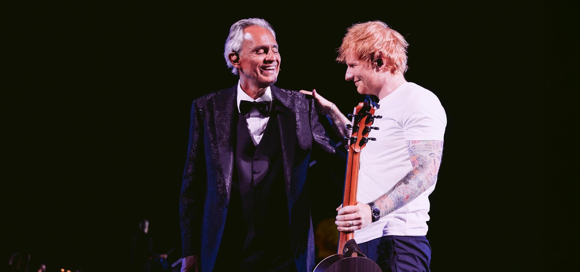 Andrea Bocelli con Ed Sheeran