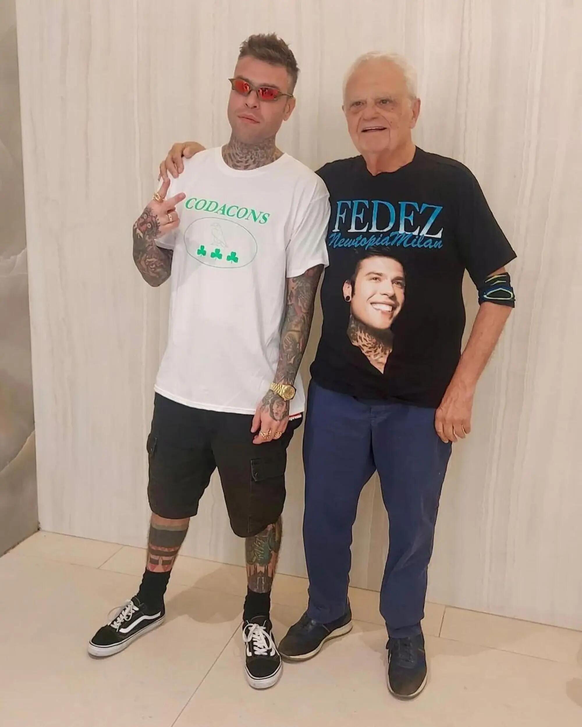 Fedez e Carlo Rienzi, presidente del Codacons