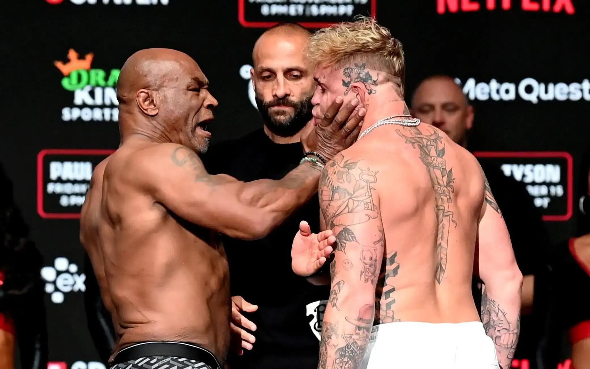 Mike Tyson e Jake Paul