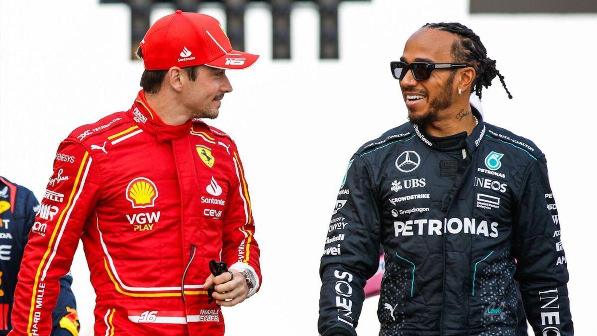 Hamilton e Leclerc sono pronti per il 2025