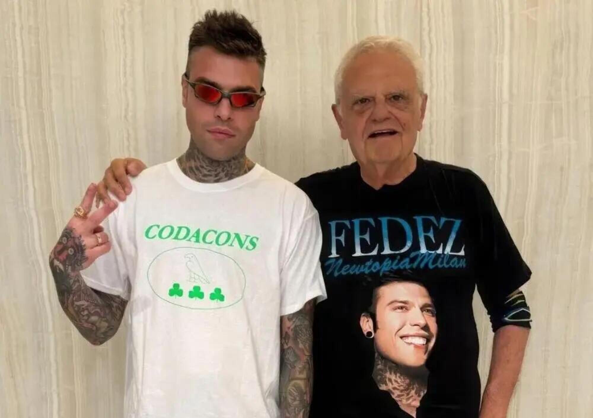 Fedez e Carlo Rienzi del Codacons